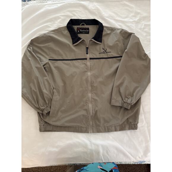 WeatherTech Beacon point Men’s Jacket Sanibel Island. Zip, Pockets, No Hood - Picture 14 of 14